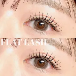 【2/2.3ご来店限定🎀】フラットラッシュ120本まで ¥4750