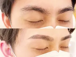 メンズ眉毛スタイリング★眉毛／アイブロウ／アイブロウサロン