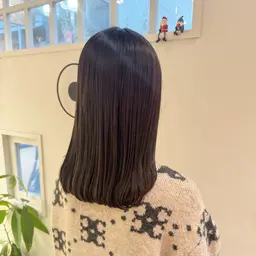 🪞カット+透明感カラー+超音波アイロン＆スチームトリートメント【9item】