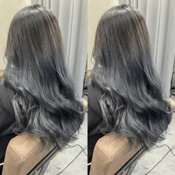 【毛先でオシャレに】カット＋カラー +グラデーションカラー（ケアブリー 手込み） +3Stepトリートメント/13900