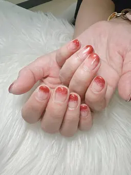 オフあり🩵ハンド/ワンカラー、ラメグラデーション