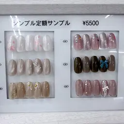 『ハンド（オフあり）』シンプル定額アート🎀