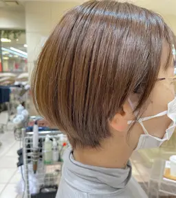 カット＋白髪染め(根本リタッチのみ)