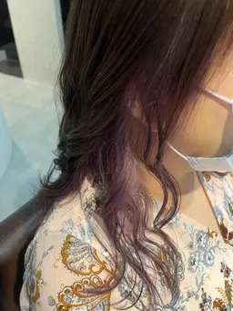 カット＋インナーカラー🌟＋オージュアライトトリートメント💫✨