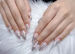 チップの長さだし+持ち込みデザイン10本