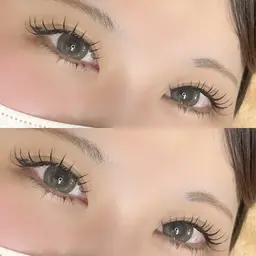 お試し価格【人気急上昇・圧倒的持続力】ダブルフラットラッシュ 60束(120本) LEDオフのみ別途700円＋20分