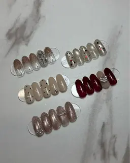 オフケア込みパーツ込み💅✨定額ネイル　シンプル