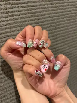 アートフリー💎オフ込み／パーツつけ放題アートし放題