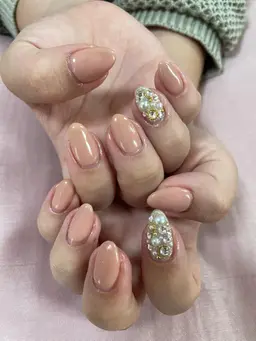 ワンカラー+埋尽2本　　　　　　　　　　　　                    【ハンドフット同額】