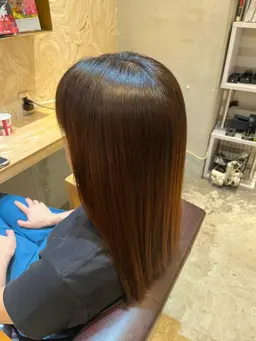 白髪染めリタッチ＋2stepトリートメント