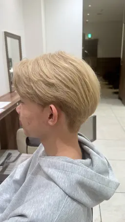 ダブルカラー🖤💙(ブリーチあり)