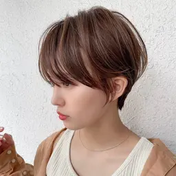🪐骨格矯正カット✂️＋1stepトリートメント✨/ショートヘア/丸み/マッシュ/ハンサム/ショート
