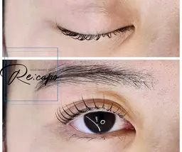 まつ毛パーマ×眉スタイリング(wax脱毛)