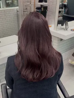 【ブリーチなし】透明感✨髪質改善inダブルカラー