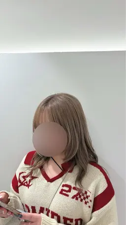 カット+ブリーチ+カラー