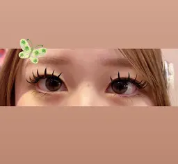 4/6.7.9.10日マツエク👀 ダブルフラットラッシュ140本70束🐾