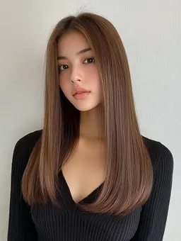 【トレンドメニュー】ブリーチ無し　ダブルカラー＋似合わせカット＋処理トリートメント