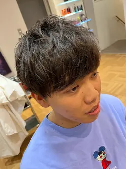 【平日限定】メンズカット&毛穴洗浄スパ&眉カット