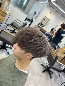 【ミニモ限定】メンズカット+Wカラー(ハイライトonカラーOK)