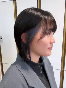 👼🏻カット+イヤリングカラー+水分補給トリートメント👼🏻〈ブリーチ込み〉〈全体カラー込み〉