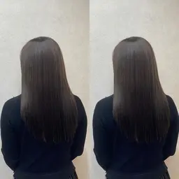 極上の艶髪に…🐣🌷オーガニックフルカラー+ハホニコ酸熱トリートメント🌷