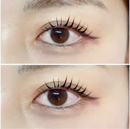 ☆上まつ毛ラッシュリフト＆ブラックティント