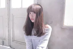 【量だけ調整したい方】毛量調整カット+透明感/炭酸泉付カラー