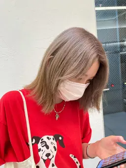 初回限定メニュー🌱ケアブリーチ&カラー&トリートメント🌱