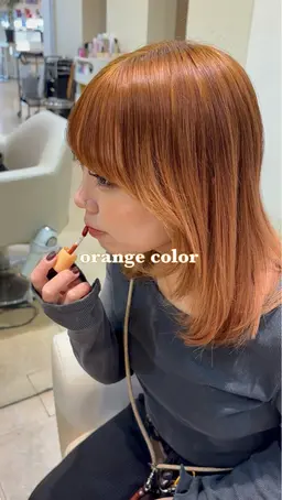 【ダメージが気になる方☝🏻】ブリーチなしWcolor＋トリートメント