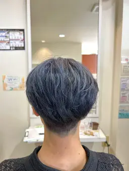 【メンズ限定】全頭ケアブリーチ+オンカラー+2STEPトリート