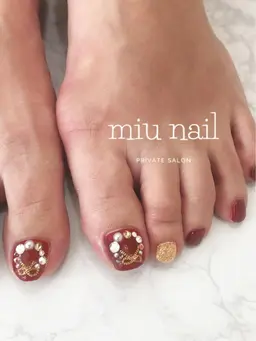 minimo特別価格　ワンカラーネイル＋アート2本（他店オフ代込）