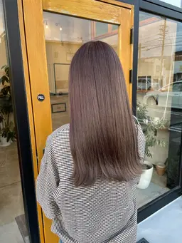 【脱枝毛、ぱやぱや毛】🎗️髪質改善ストレート🎗️【ブリーチ毛でもできます】