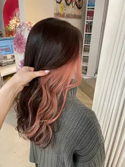 【カラーリスト限定クーポン‼️】🪻インナーカラー🪻