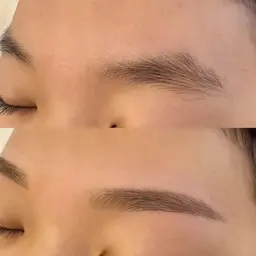 眉毛ワックス＋メイクアップ仕上げ🌼