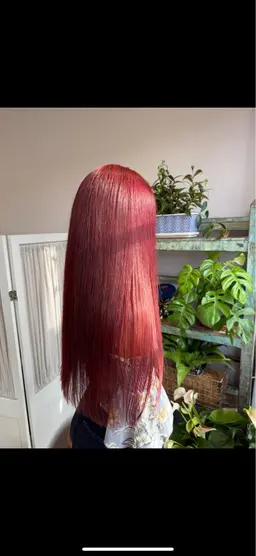 【大人気】❤️‍🔥ブリーチ無し暖色ヘアカラー❤️‍🔥➕カット➕高保湿トリートメントパック