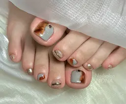 🦶【Foot】持ち込みデザインやり放題💎(オフケア込み)