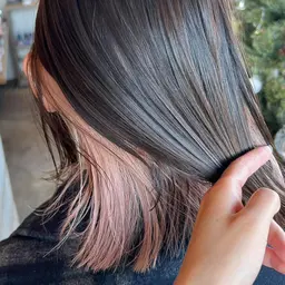 【人気No.2】似合わせカット+韓国風インナーカラー+抗酸化トリートメント¥22990→