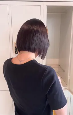 ワンカラー+ボブカット（ショート不可）＋トリートメント