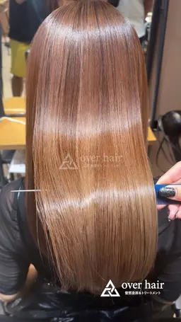 小顔カット＋前髪縮毛矯正