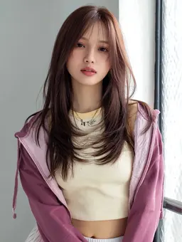 【12月限定】レイヤーカットハッシュカット練習モデル✂️♡ 必ず補足事項をお読みになってからご予約下さい