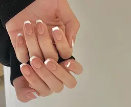 ハンド✨フレンチ☆カラーグラデーション☆ミラーネイル💞(ベース追加+1000円)