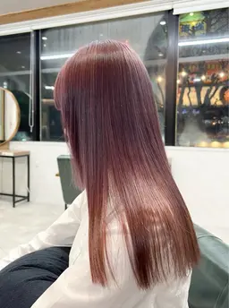 【褒められ髪No.1】髪質改善カラー➕3stepトリートメント🫧