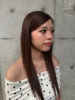 うる艶トリートメント+似合わせカラー‪🍃🫧