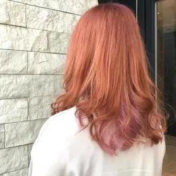 【色味を楽しむ♪】ダブルカラー☆ブリーチオンカラー