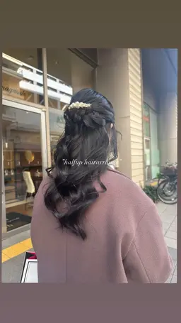 menu…ヘアセット🫧✨ 結婚式・パーティーetc.   こちらの※メニュー口コミ必須になります。