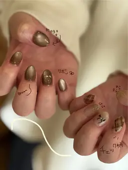 1/19.20.22限定ネイリストお任せネイル(Valentine nailモニター)