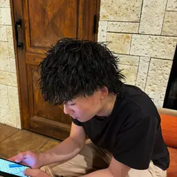 【流行りのメンズヘア⚡️】🫧カット＋パーマ🪽