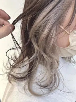 似合わせ小顔カット+インナーカラー