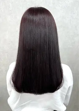 🌟時間帯自由🌟🎀ツヤ感ストレート🎀🍀縮毛矯正+髪質改善トリートメント🍀