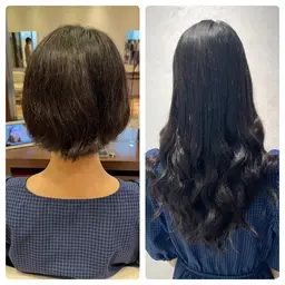 🩷馴染ませカット＋ブリーチ＋オーガニックカラー＋エクステ80本＋トリートメント🩷